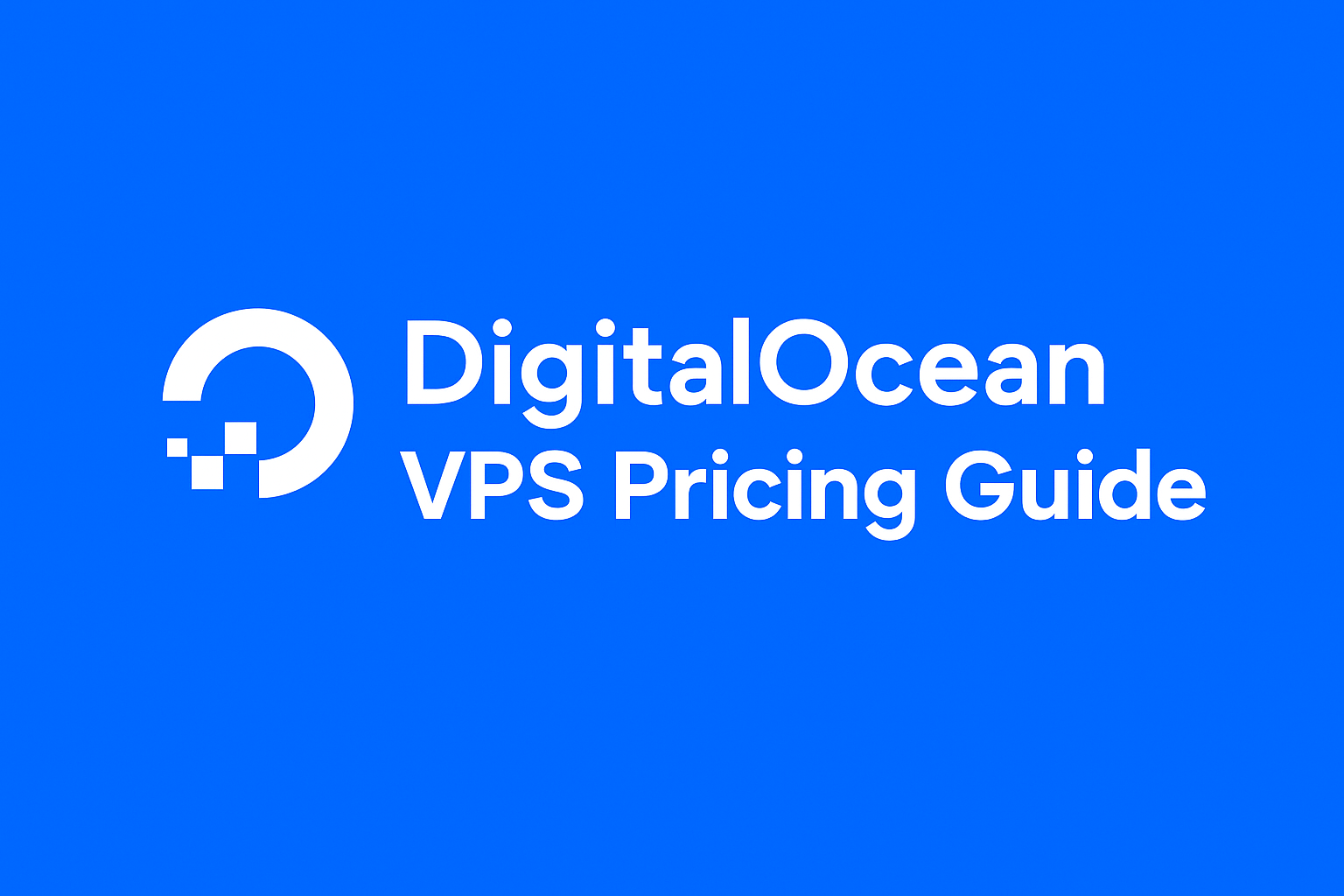 DigitalOcean VPS Pricing