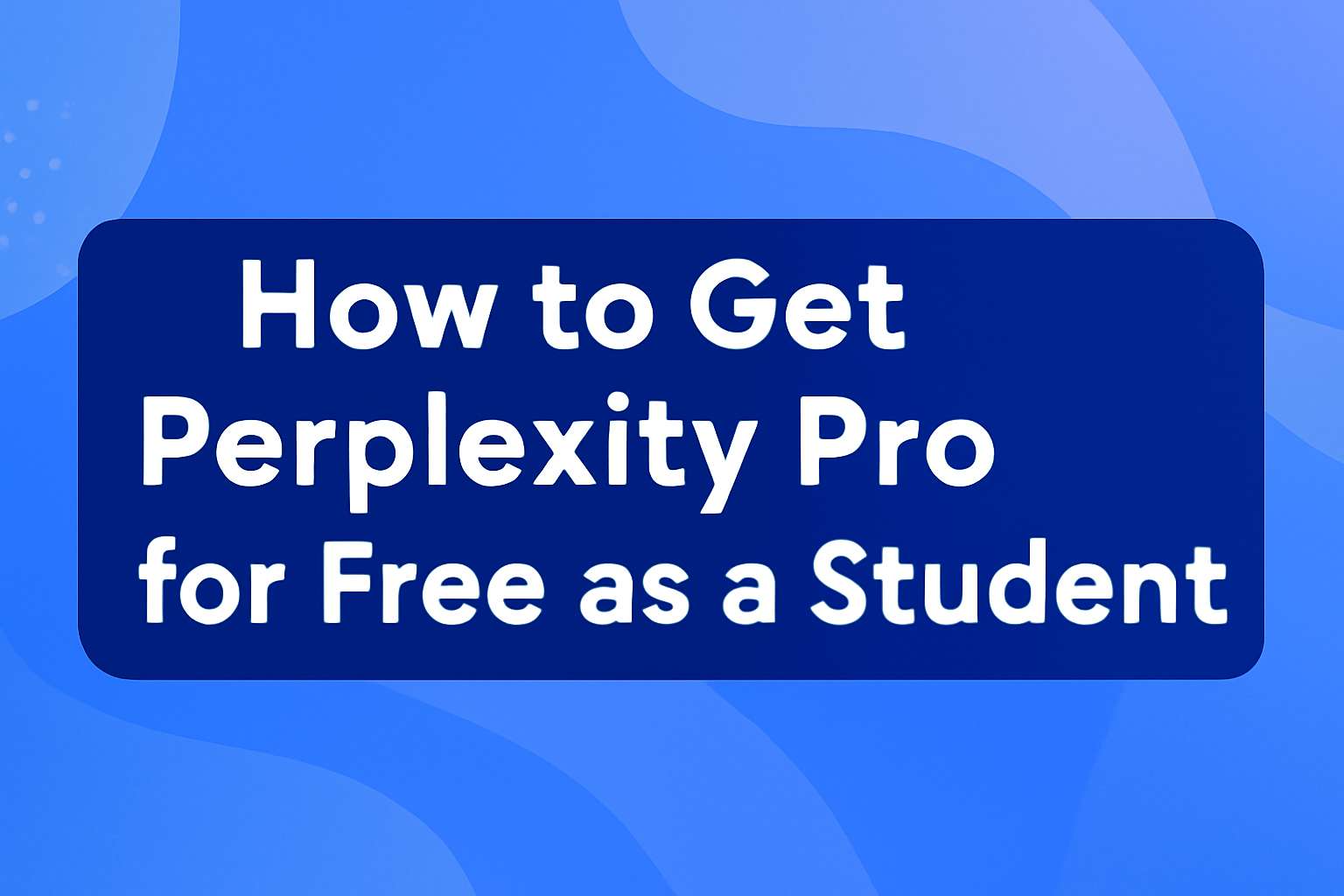 Perplexity Pro gratis
